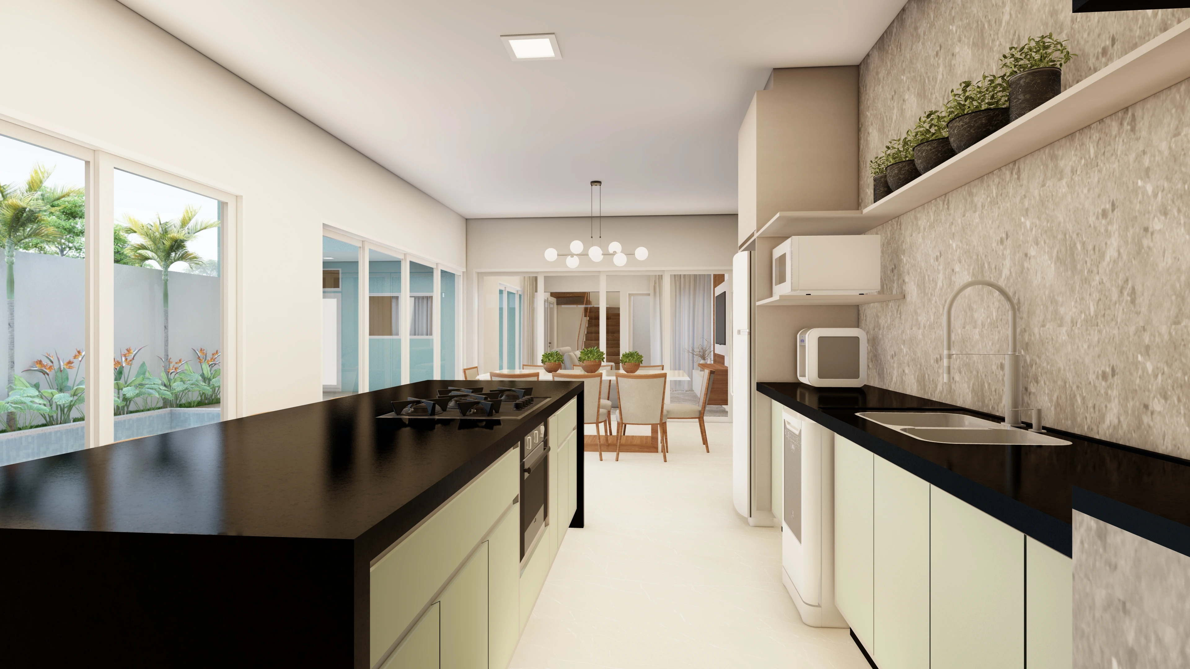 Casa Aguapé — detalhes de acabamento