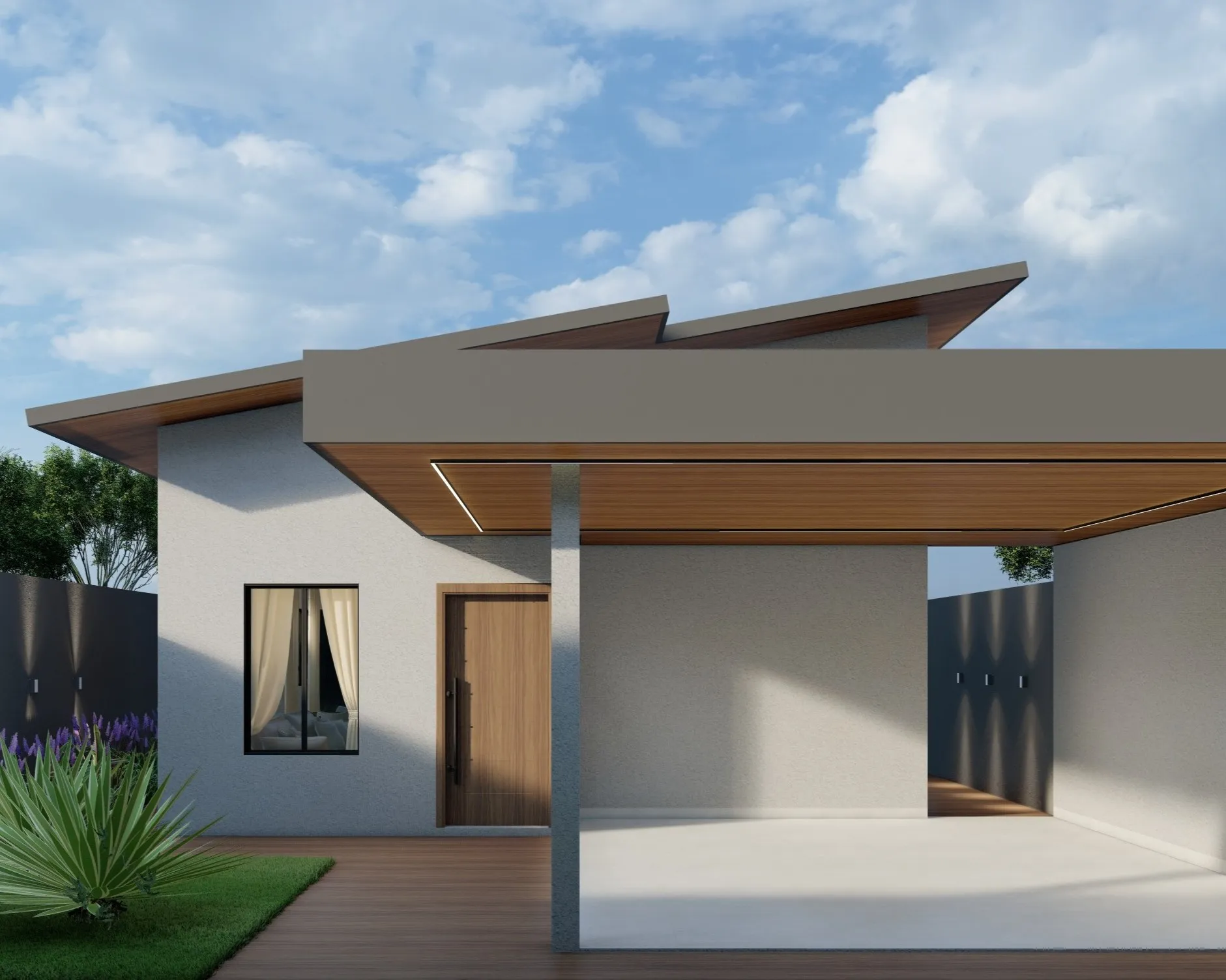 Casa Nêspera — área social integrada