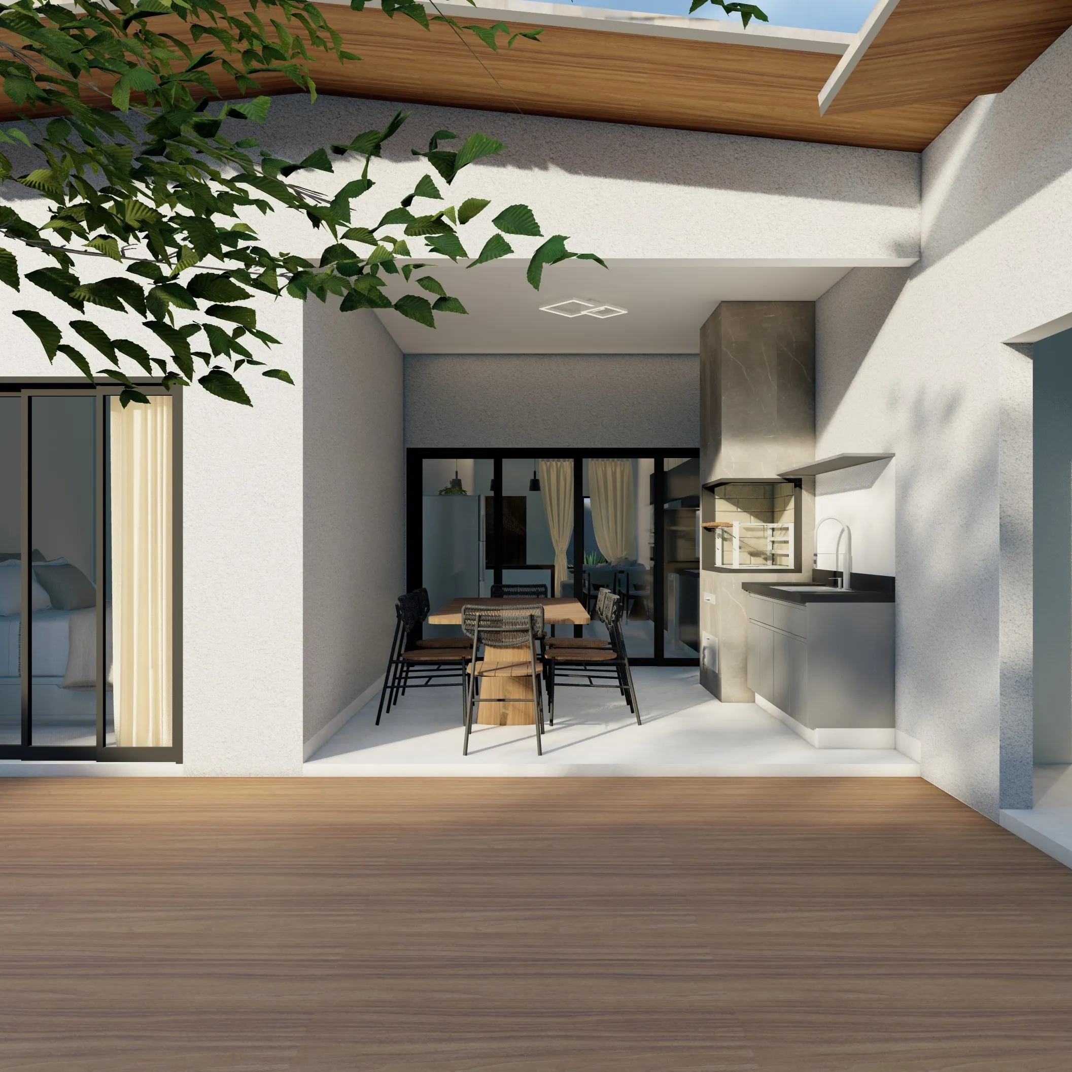 Casa Nêspera — fachada e resultado final