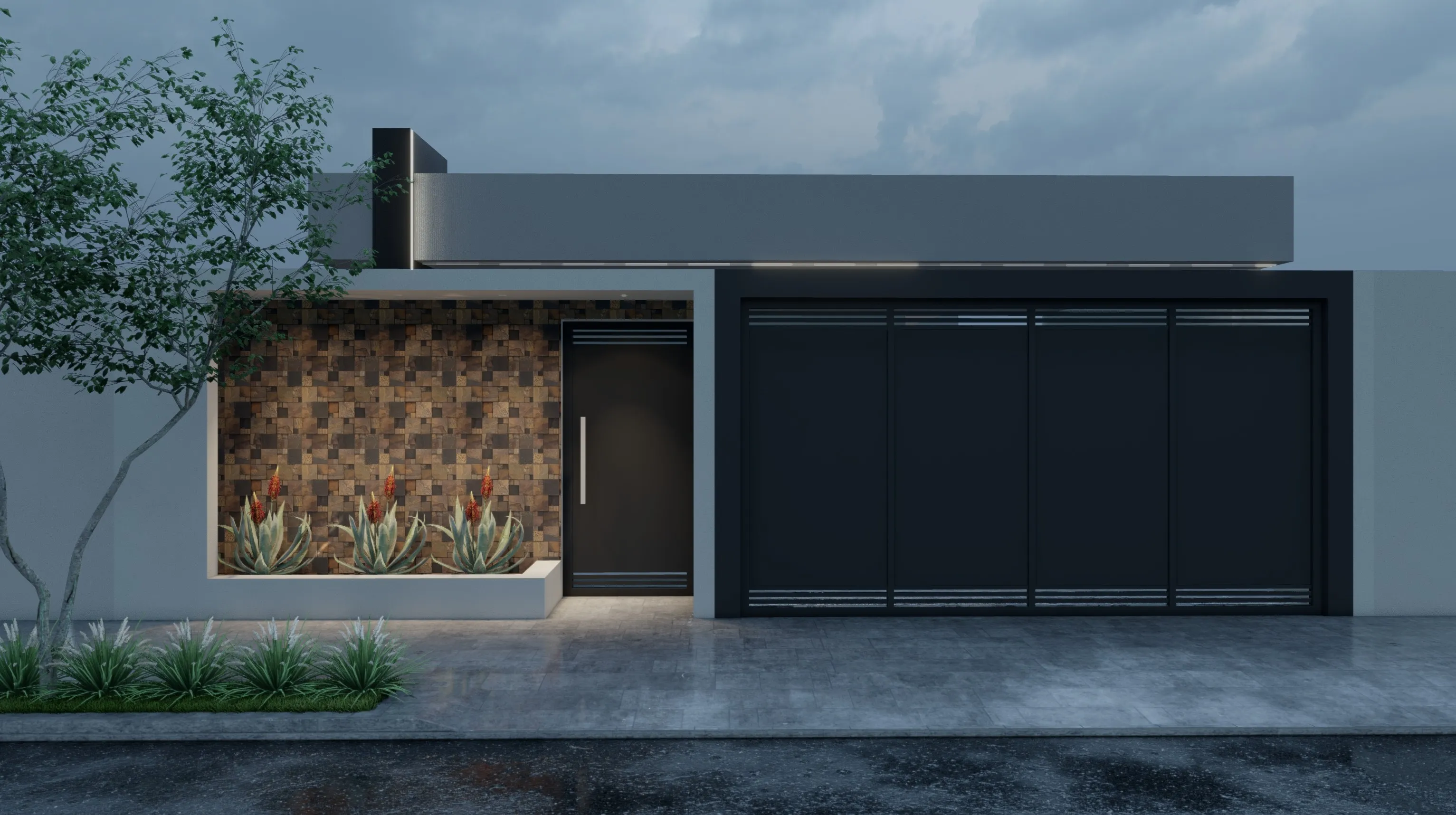 Casa Oliveira — ambientes integrados