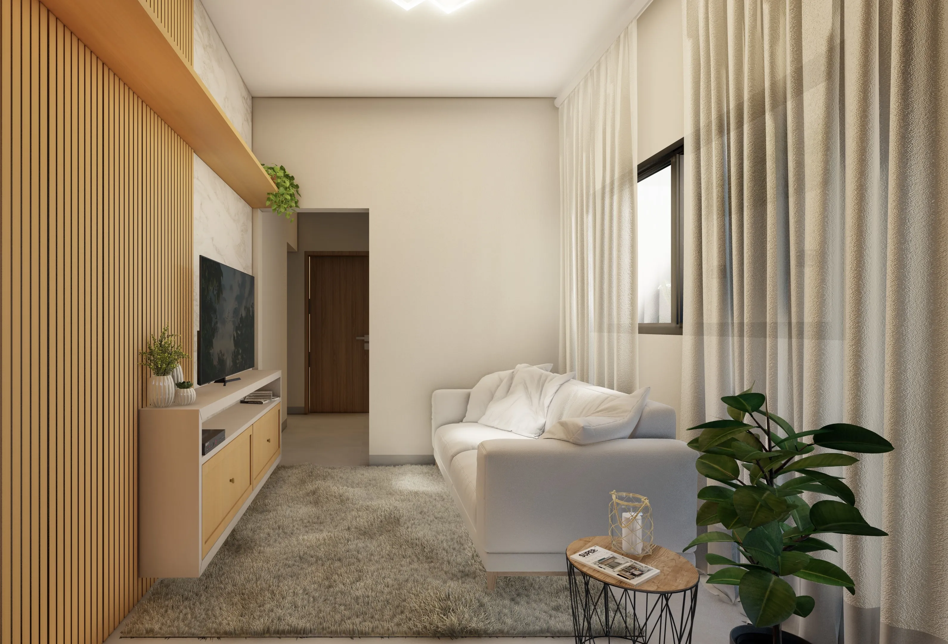 Casa Samambaia — ambientes reformados